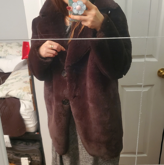 Zara faux fur jacket - Picture 3 of 5